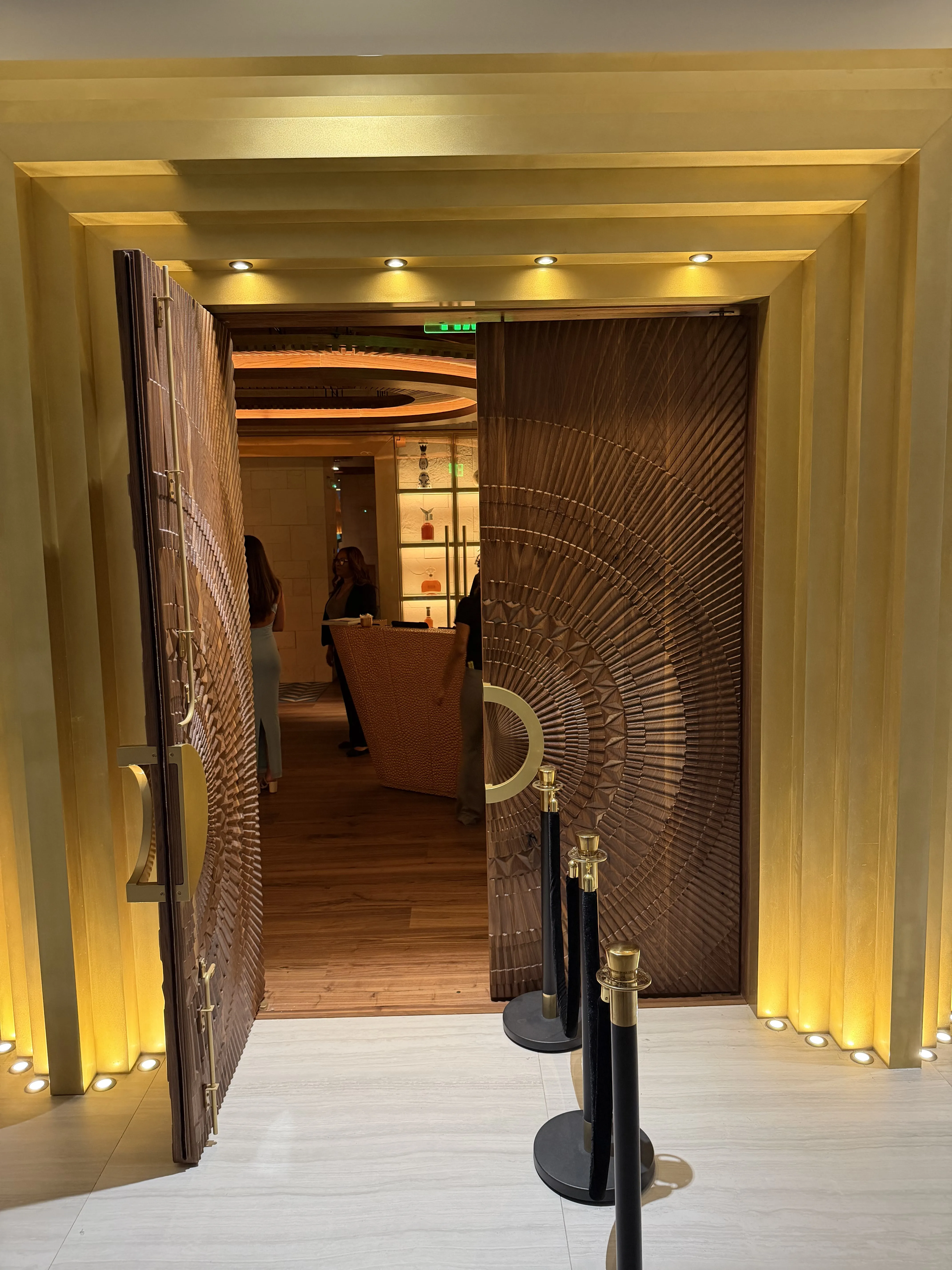 The Mexican restaurant luxury entrance on Brickell Key